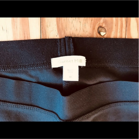 NWOT Garnet Hill Stretch Slim Pants/Leggings - Picture 3 of 4